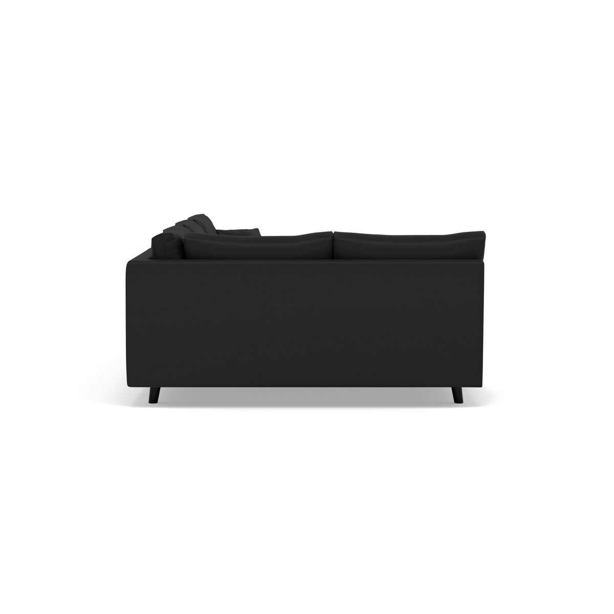 LISA DESIGN Rune - canapé d'angle gauche 4 places en simili