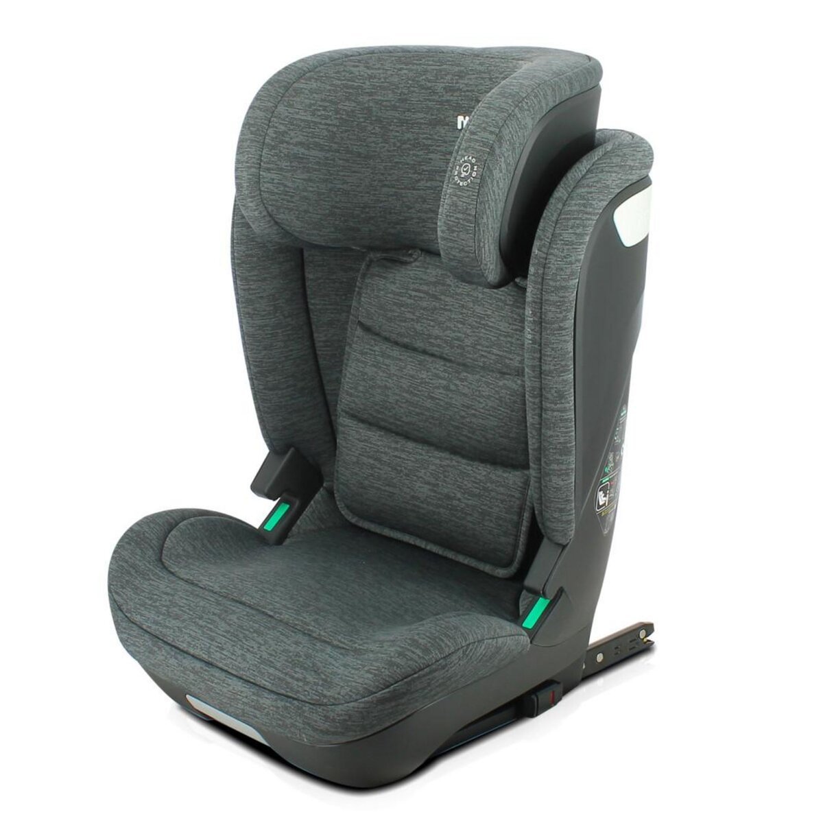 NANIA Migo Siège auto réhausseur enfant Mylo inclinable ISOFIX I-size 100-150cm- groupe 2/3 (15-36kg)- Fixations Isofix ou ceinturé