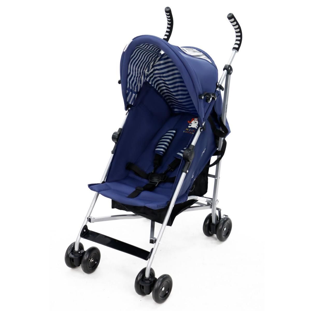 Asalvo Poussette yolo - ours bleu