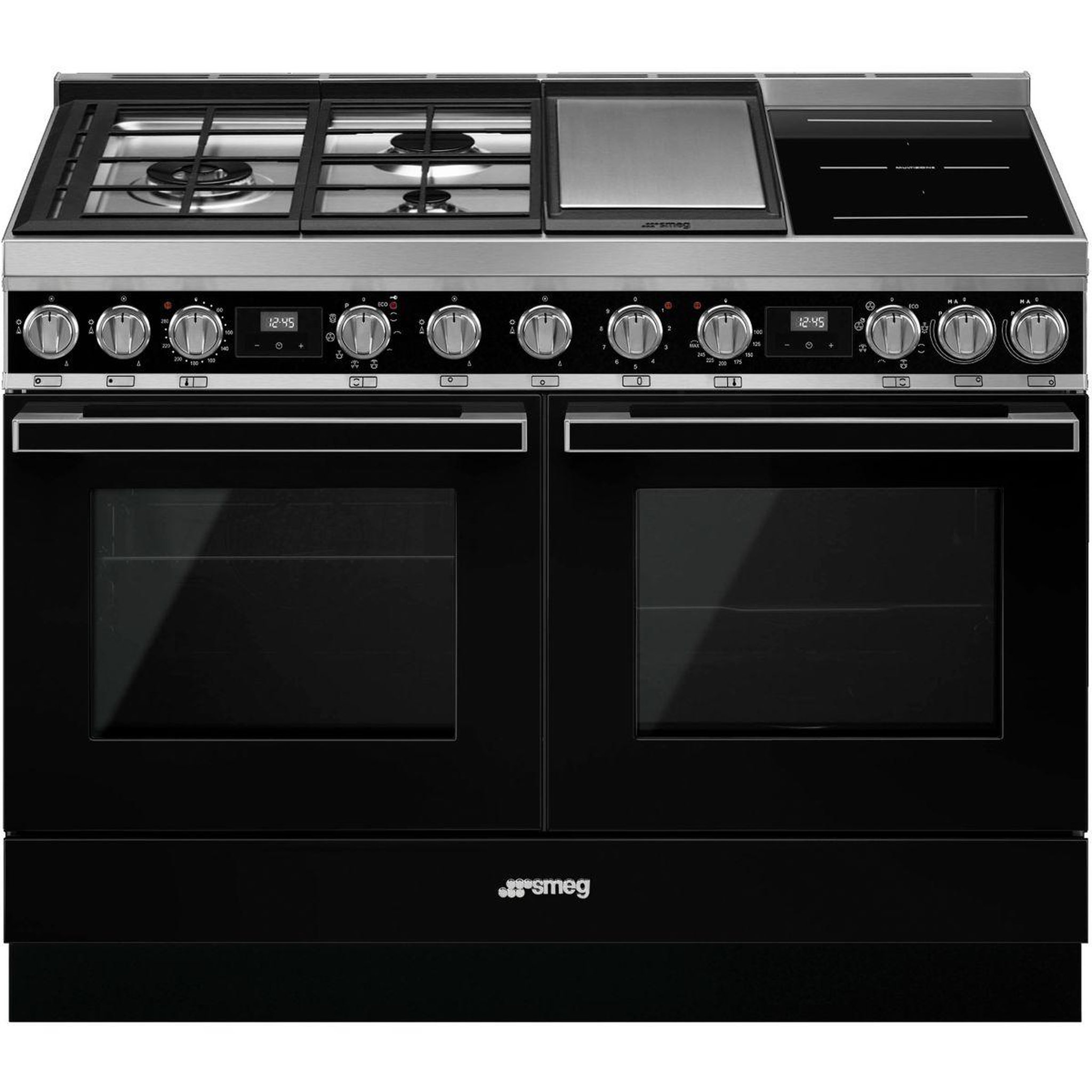 SMEG Piano de cuisson mixte cpf120igmpbl