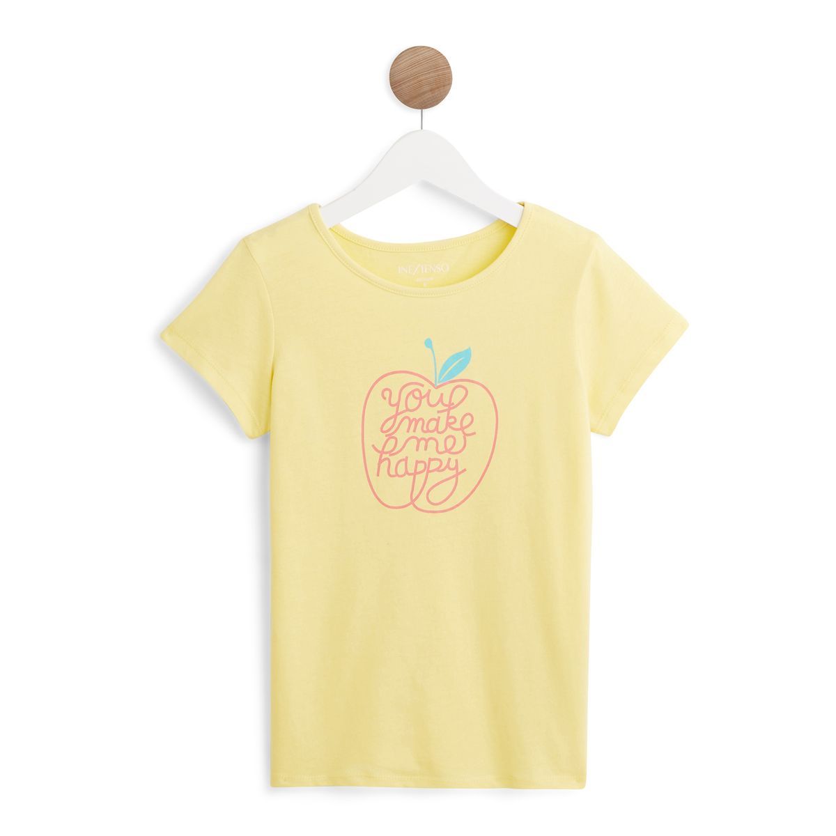 IN EXTENSO T-shirt manches courtes pomme fille