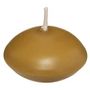 Voir la diapositive 2 : Paris Prix Lot de 6 Bougies Flottantes  Basic  4,5cm Jaune