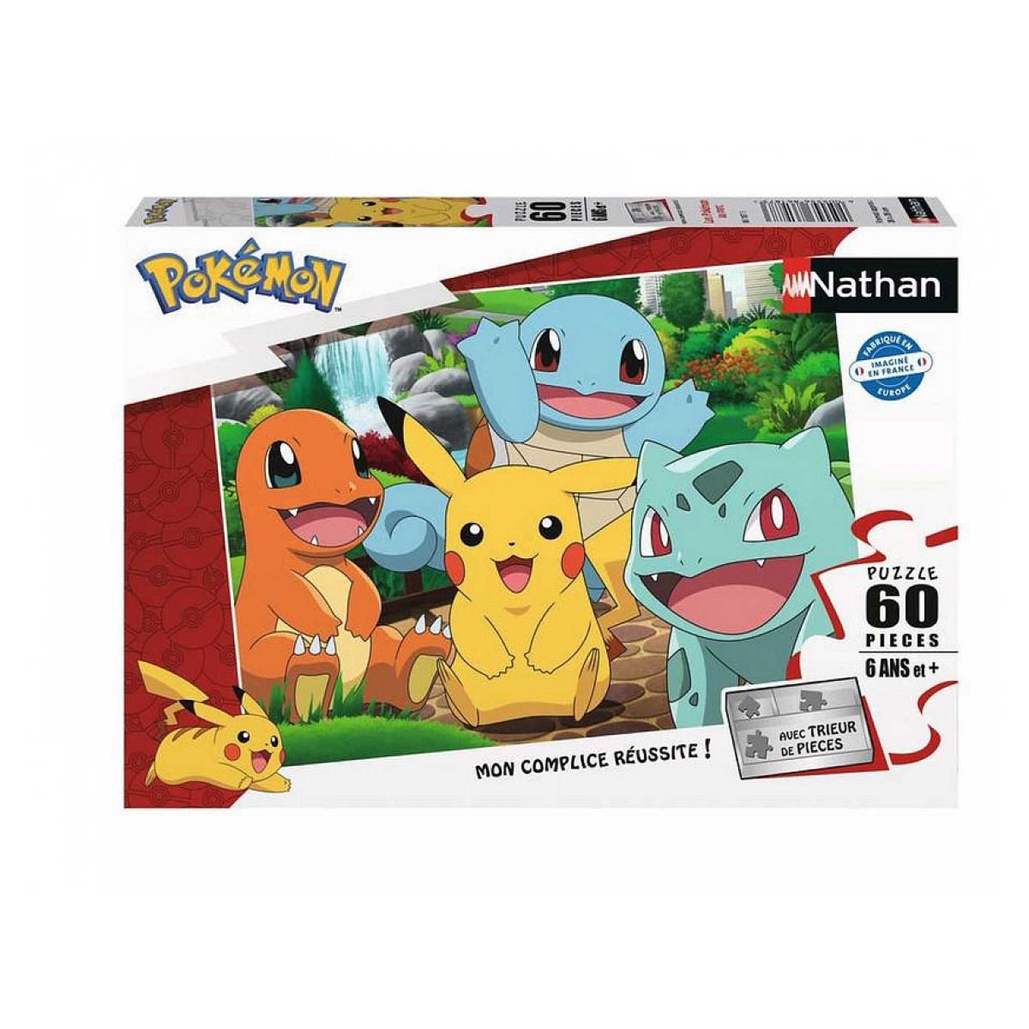 Nathan puzzle 60p Pokemon au parc