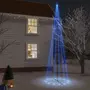 VIDAXL Arbre de Noël cone 1134 LED Bleues 230x800 cm