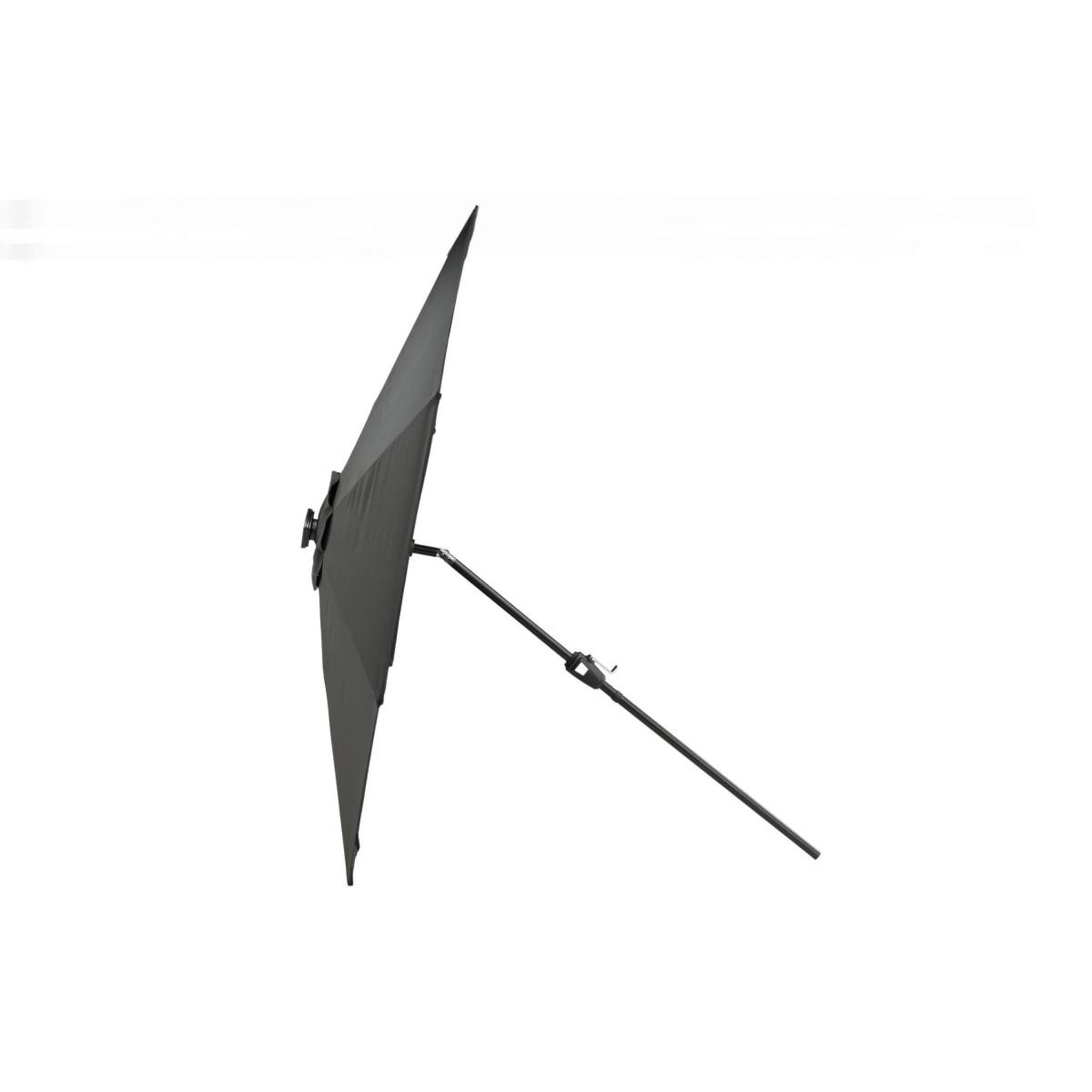 Voir la diapositive 5 : Paris Prix Parasol à LED  Sabal  270cm Noir