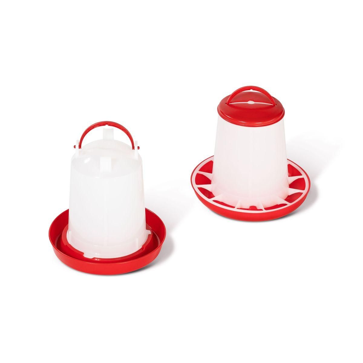 Jardikt Abreuvoir 10L + distributeur 7,5 kg