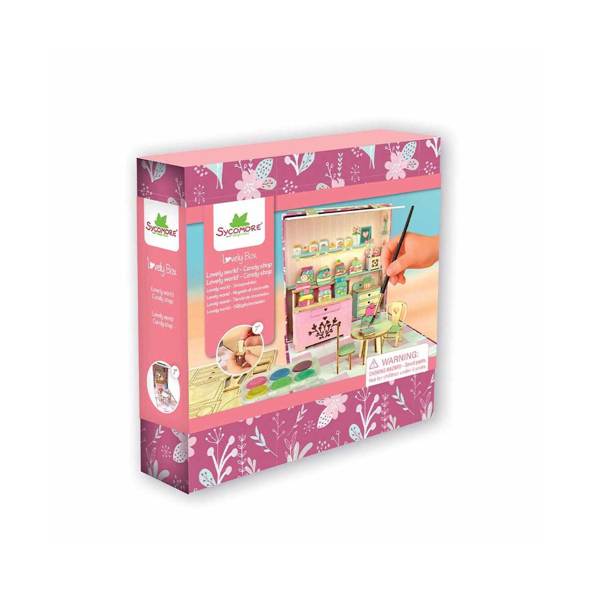 Au Sycomore Lovely box - maquette candy shop