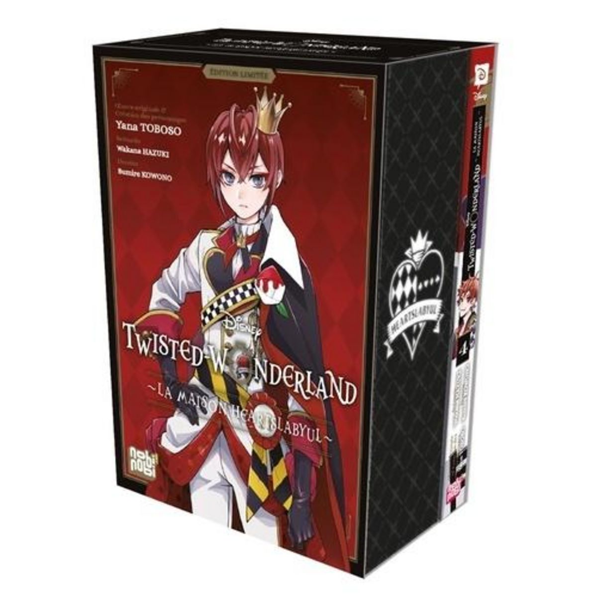 TWISTED-WONDERLAND - LA MAISON HEARTSLABYUL TOME 4 : AVEC UN ETUI COLLECTOR ET 5 CARTES COLLECTOR. EDITION LIMITEE, Toboso Yana