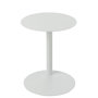 Voir la diapositive 3 : Paris Prix Table d'Appoint Ronde en Métal  Reva  50cm Blanc