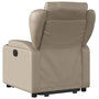 Voir la diapositive 5 : VIDAXL Fauteuil inclinable Cappuccino Similicuir