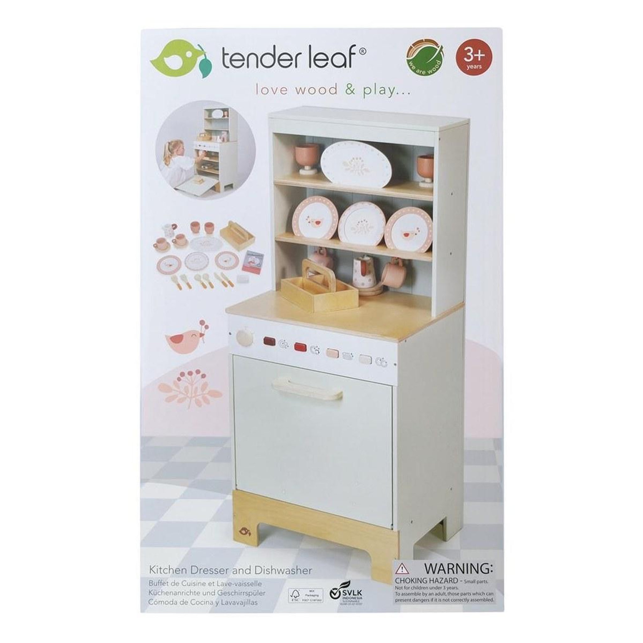 Voir la diapositive 4 : TENDER LEAF Buffet De Cuisine Et Lave-Vaisselle