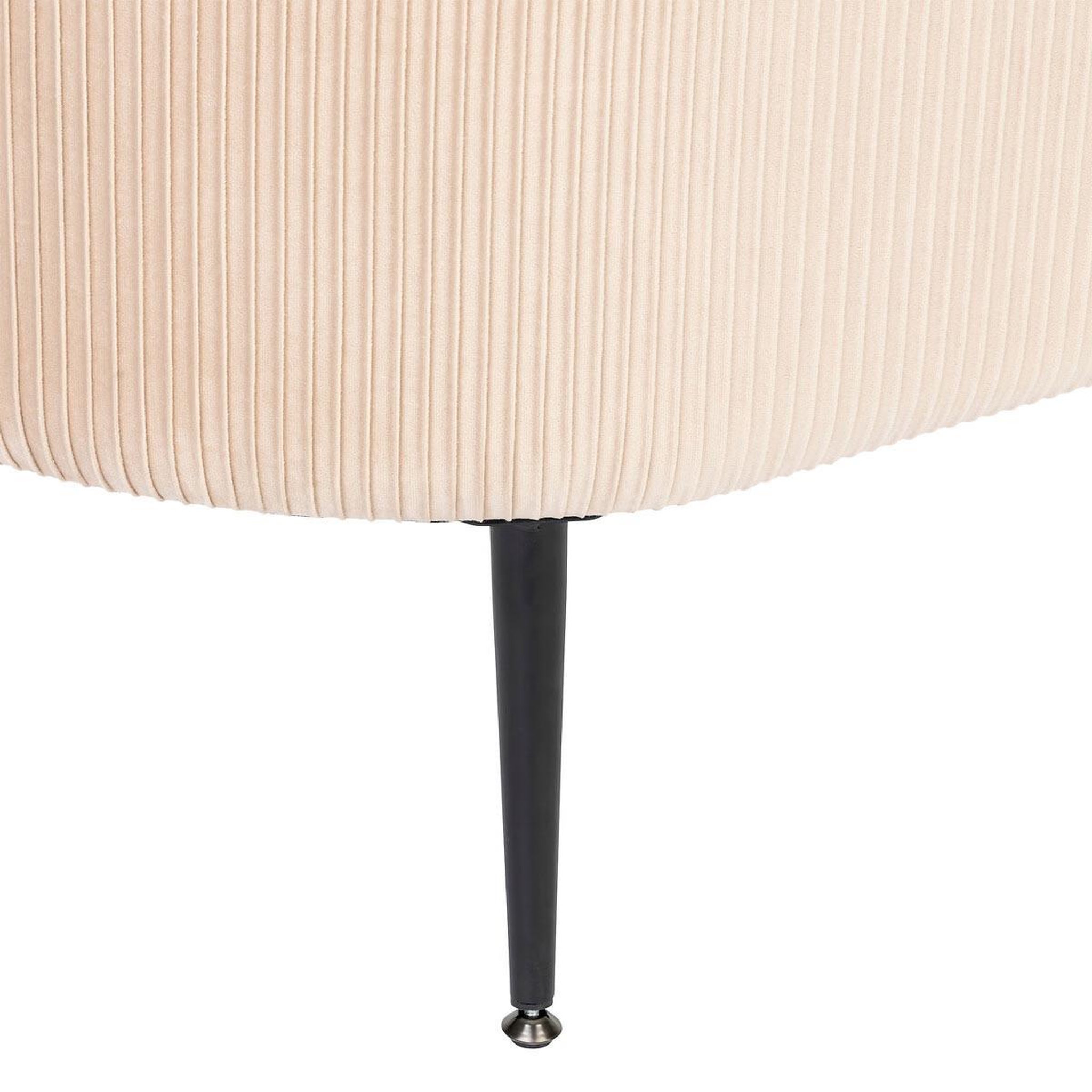 Voir la diapositive 4 : ATMOSPHERA Banc coffre en velours  solaro  100cm beige