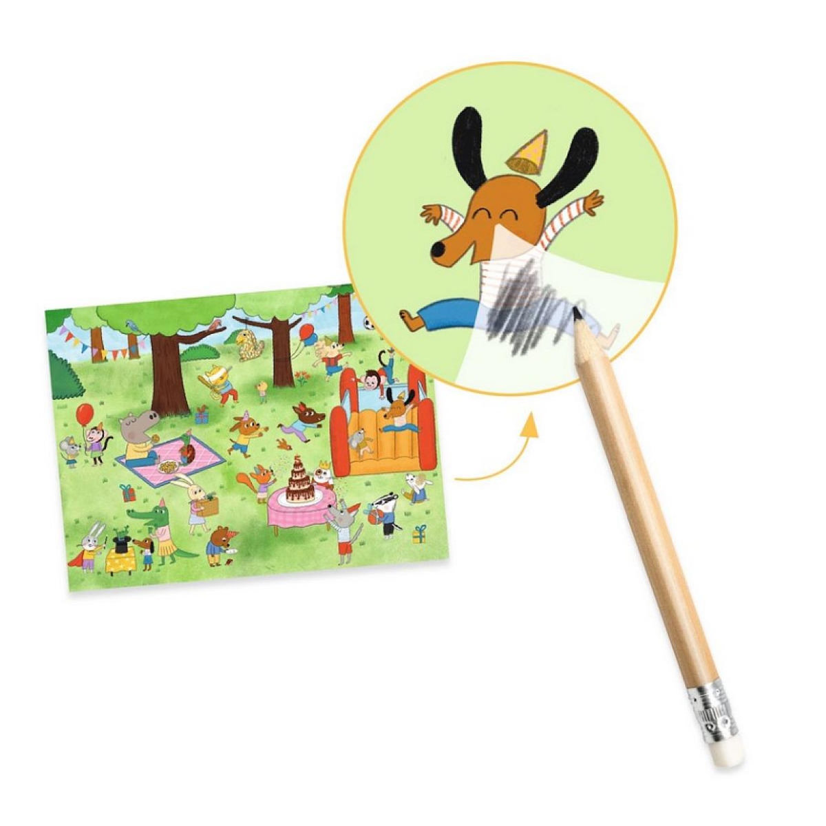 Djeco DECALCOMANIES - C est la fete