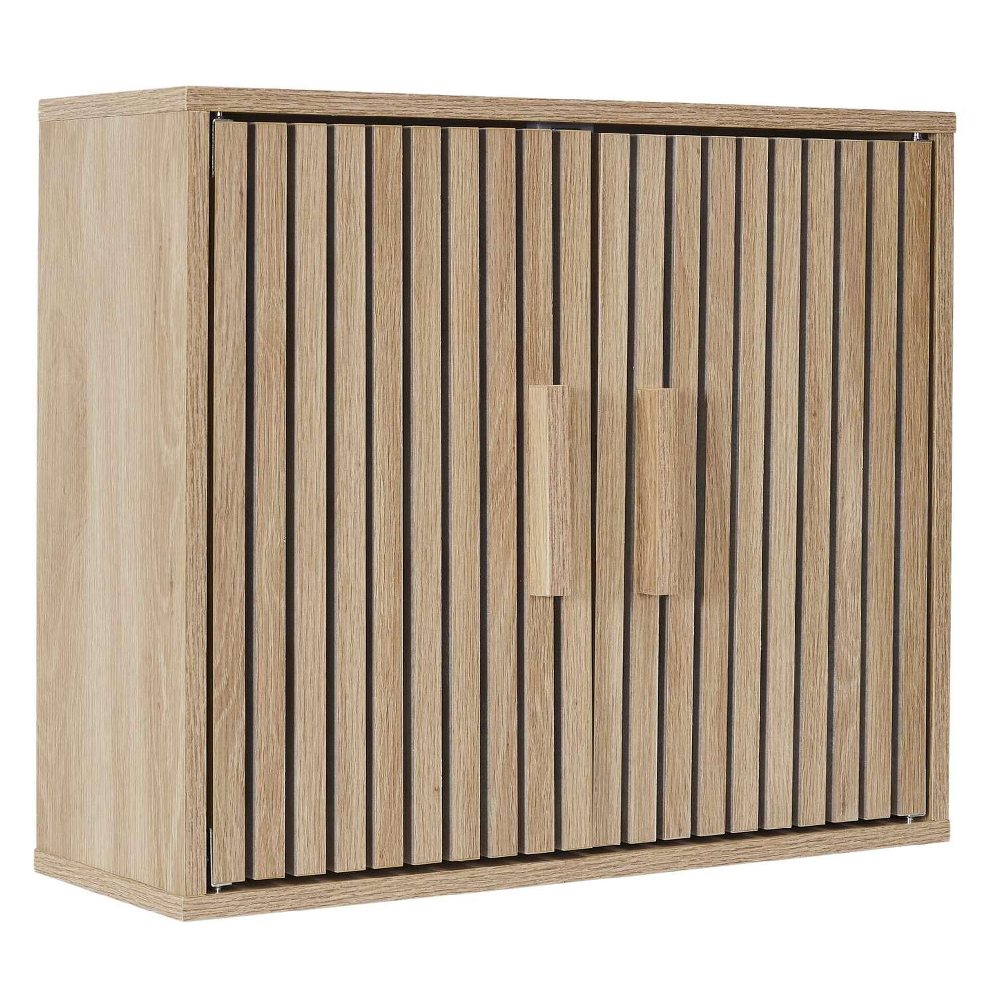 Voir la diapositive 5 : The Home Deco Factory Armoire murale 2 portes saulk en bois - marron