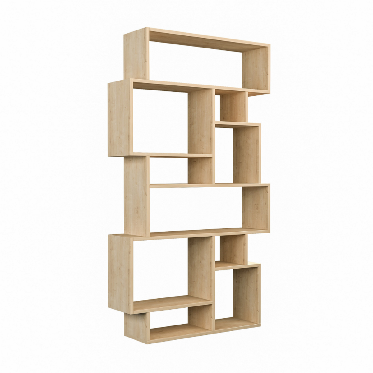 CONCEPT USINE Meuble à étagères bois SKOG