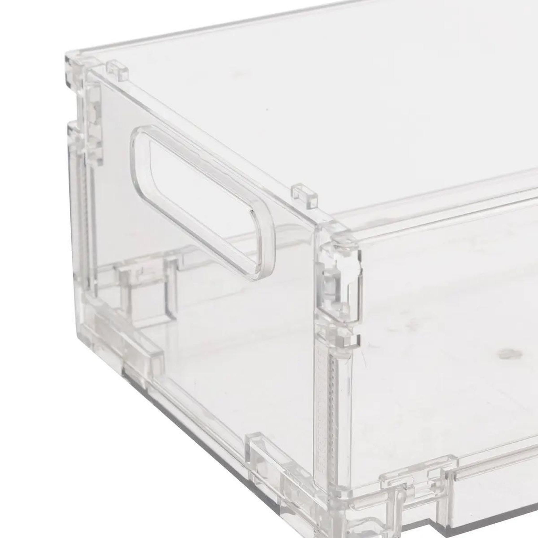 Voir la diapositive 3 : FIVE Boîte de rangement pliable  fold'n  2,8l transparent