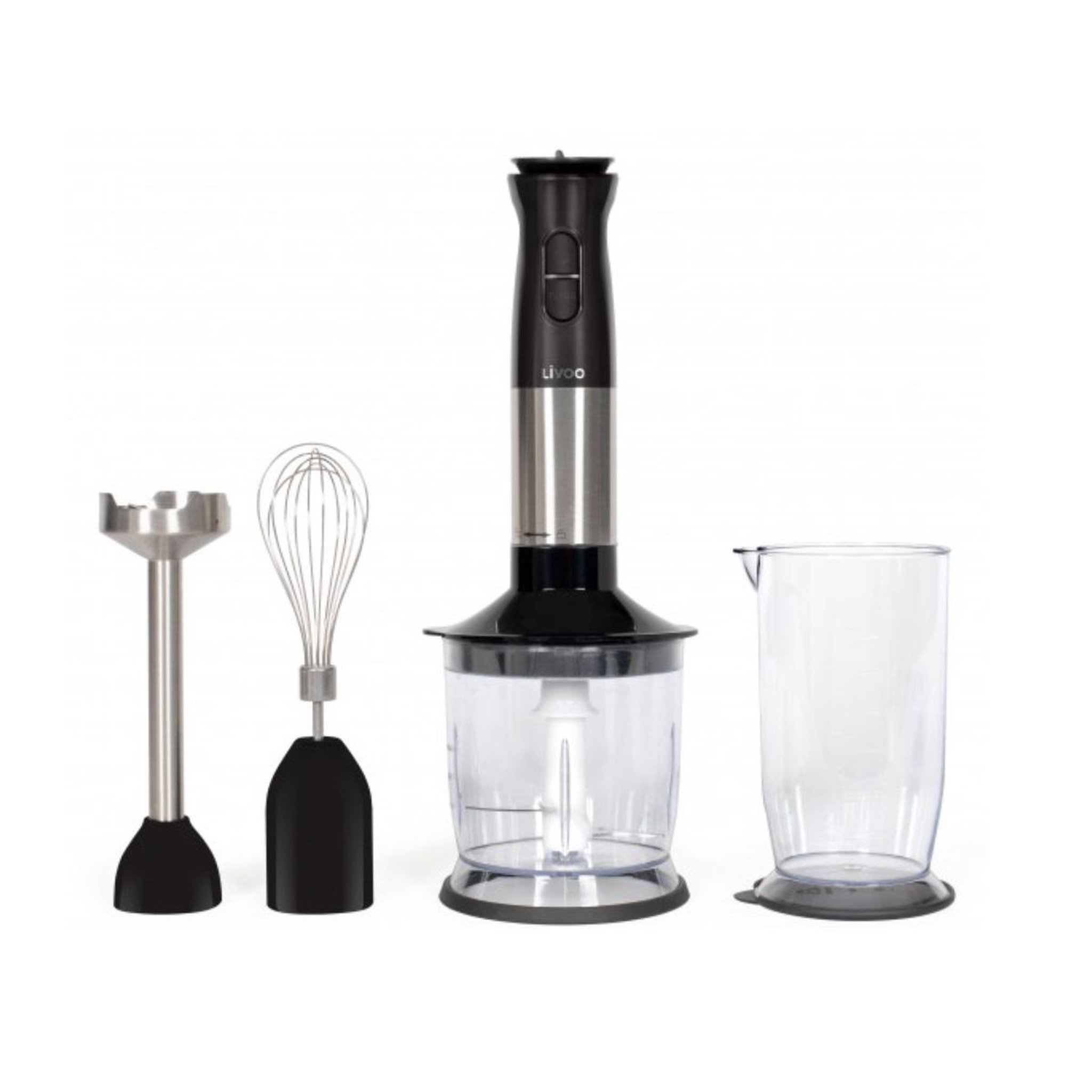 Voir la diapositive 2 : LIVOO Mixeur plongeant multifonction 800w noir - dop246