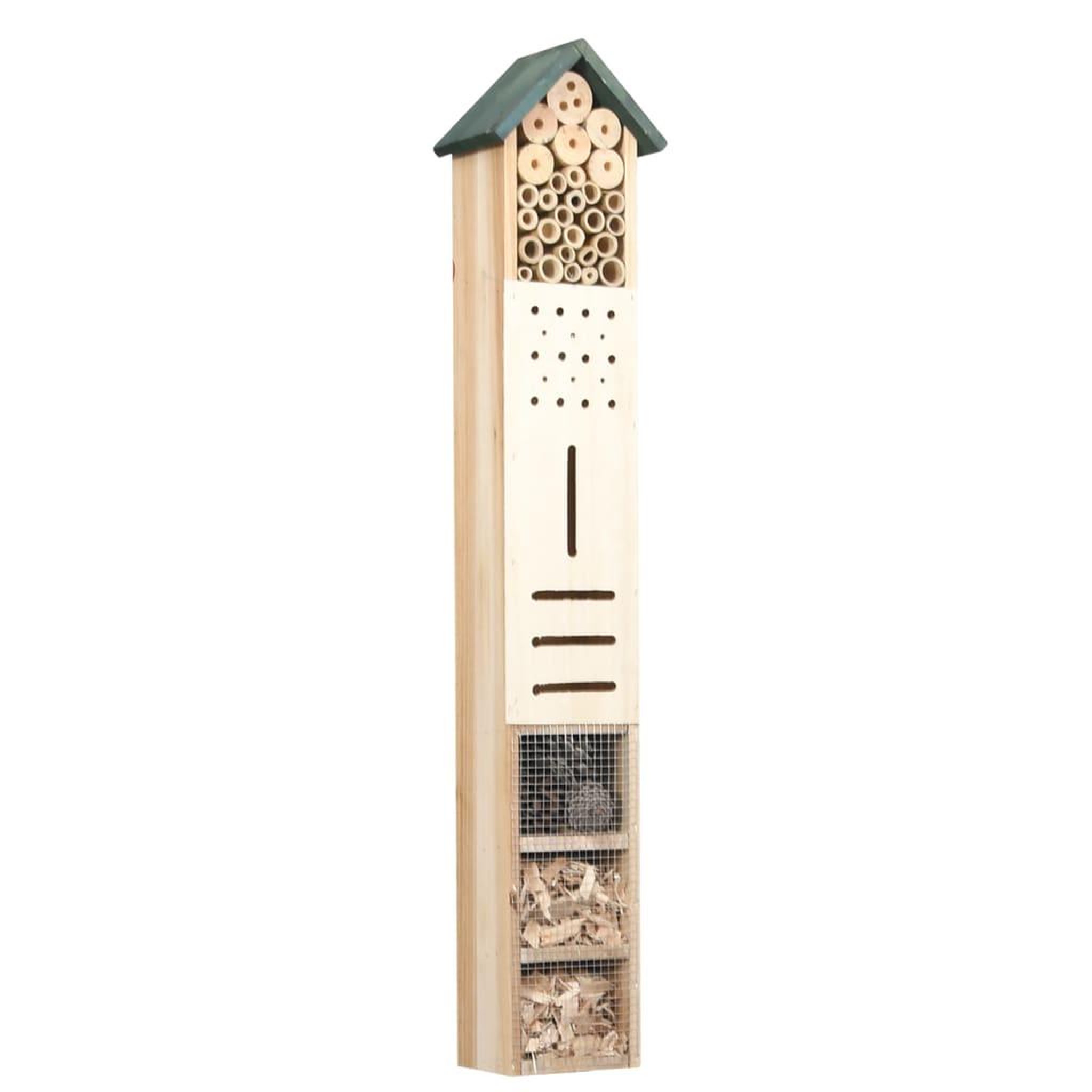 Voir la diapositive 5 : VIDAXL Hotel a insectes 15x11x150 cm bois de sapin