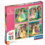 Voir la diapositive 1 : CLEMENTONI Puzzle enfant 4 en 1 – Disney Princess – Clementoni – Dès 4 ans