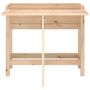 Voir la diapositive 4 : VIDAXL Jardiniere avec dessus de table pliable bois de pin massif