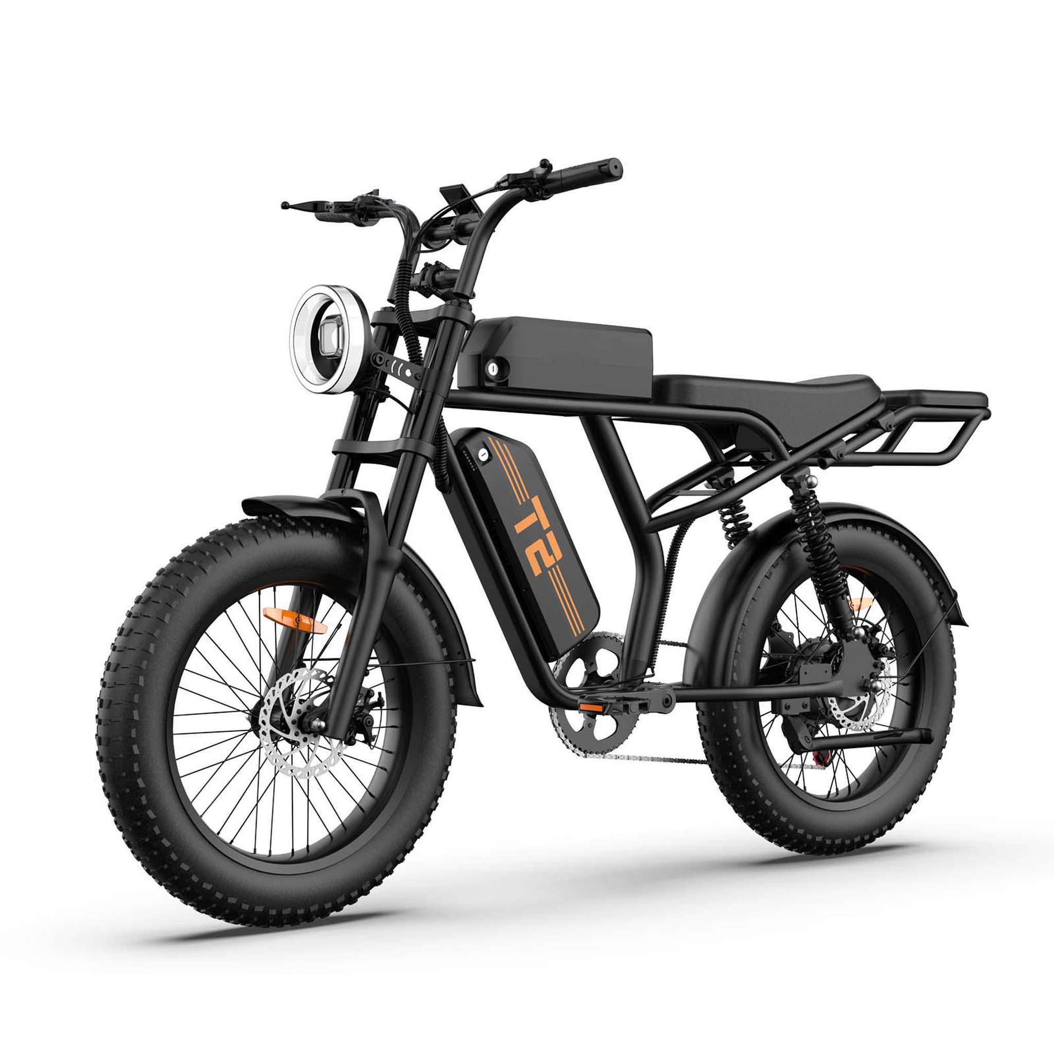 Voir la diapositive 6 : URLIFE Vélo électrique urlife t2, fatbike 20 pouces