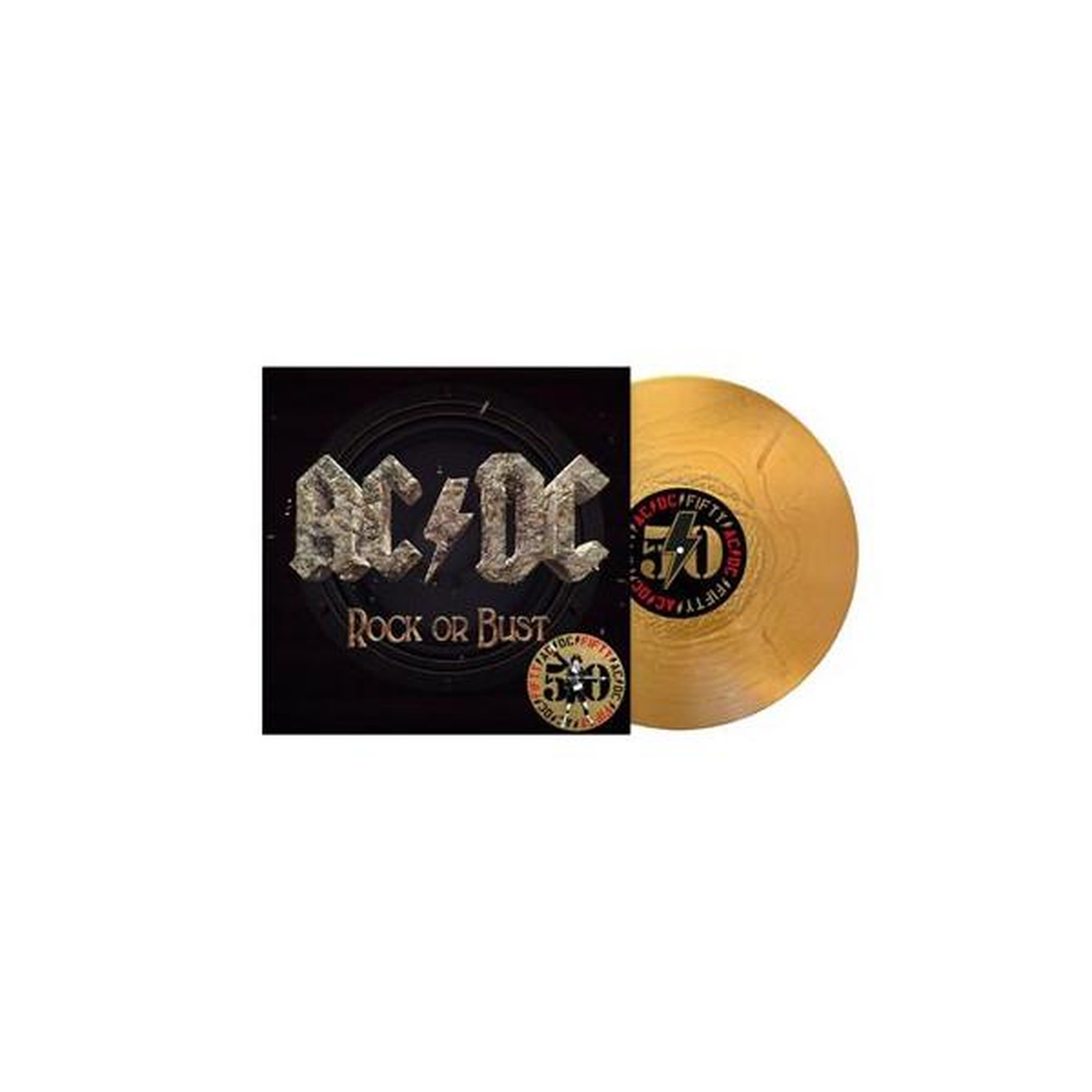 COLUMBIA Rock Or Bust Édition Limitée Vinyle Or