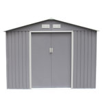 CONCEPT USINE Abri de jardin 7,06 m² en acier  gris SANCY