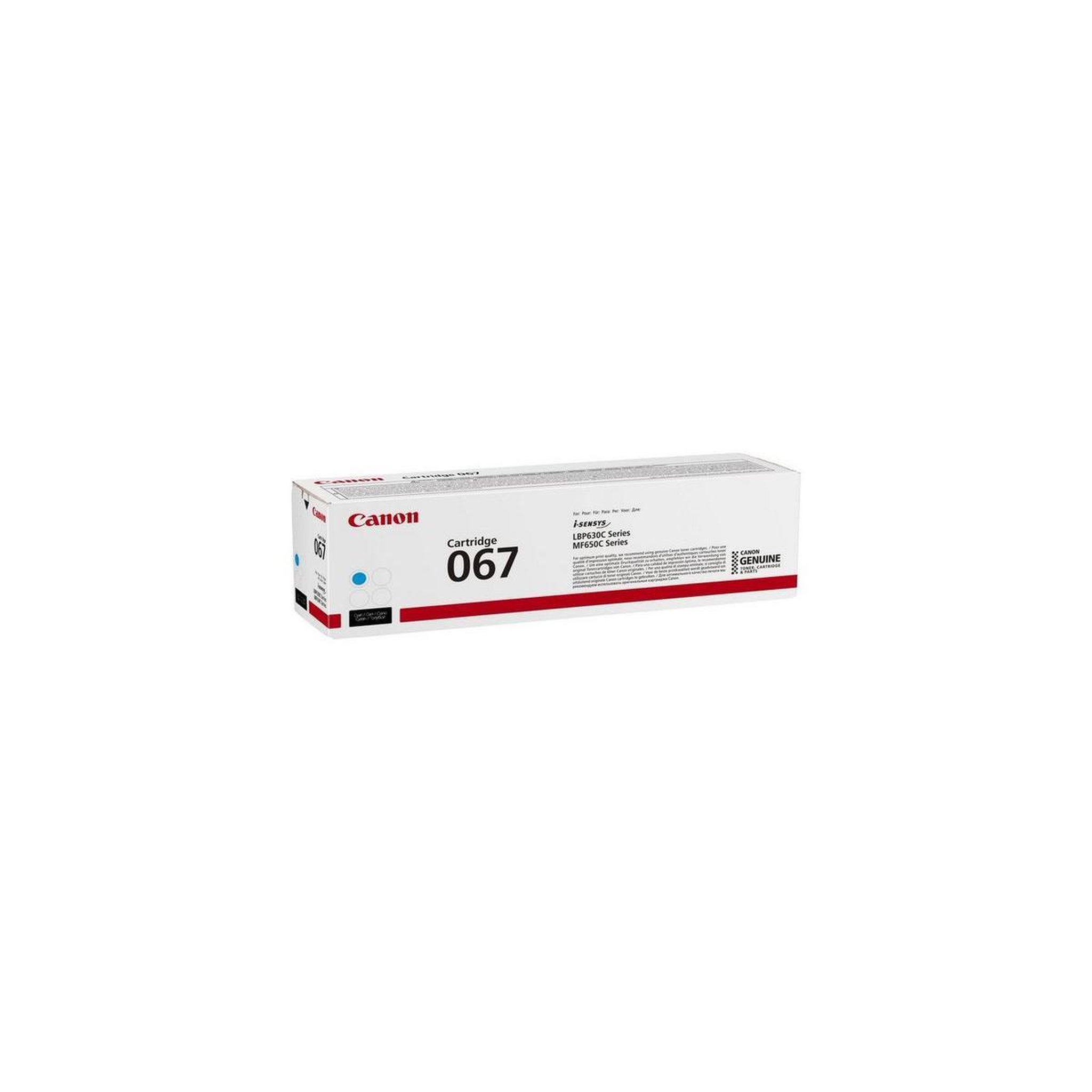 Voir la diapositive 3 : Canon Canon Cartridge 067 Cyan (5101C002)