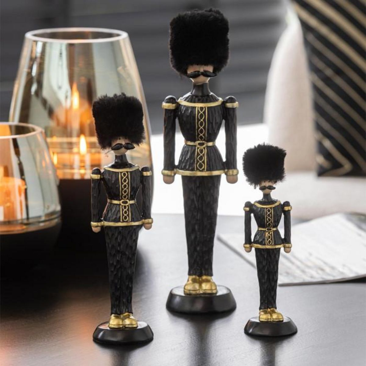 Paris Prix Casse-Noisette Déco  Chapeau  32cm Noir