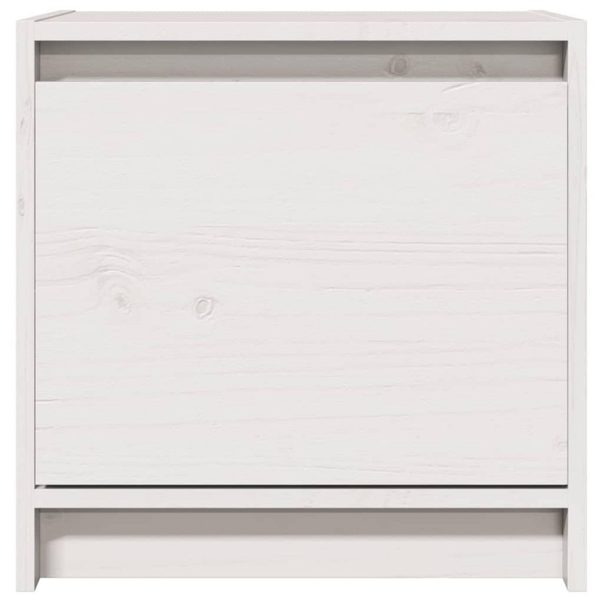 VIDAXL Tables de chevet 2 pcs Blanc 40x30,5x40 cm Bois de pin massif