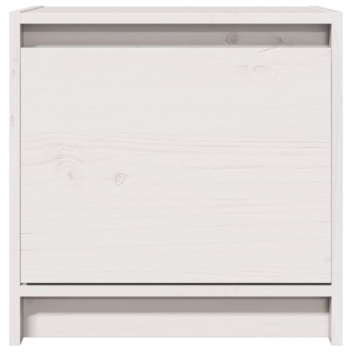 VIDAXL Tables de chevet 2 pcs Blanc 40x30,5x40 cm Bois de pin massif