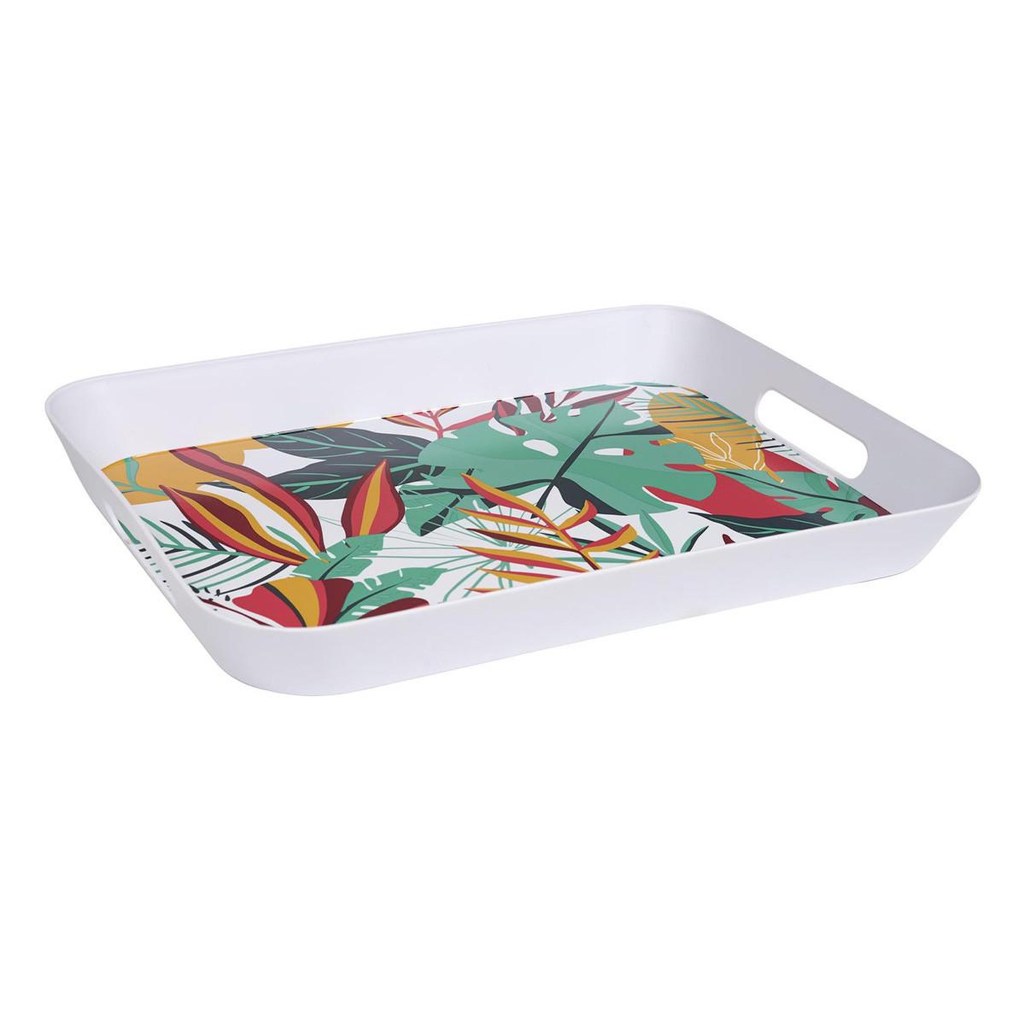 The Home Deco Factory Plateau de service  paradis exotique  41cm multicolore