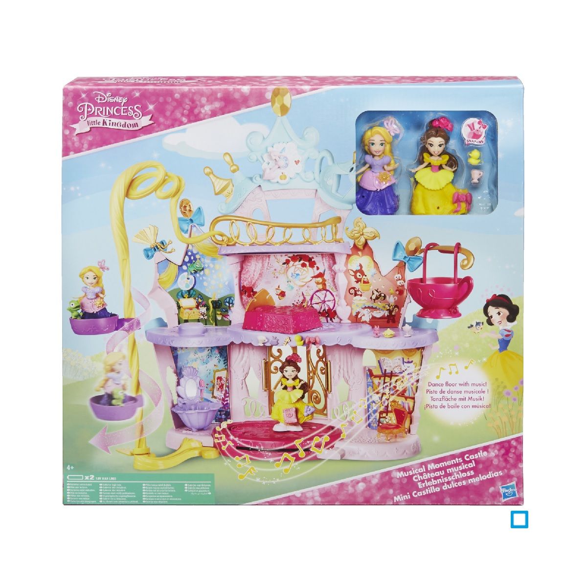 HASBRO Château des mini poupées Little Kingdom - Disney Princesses