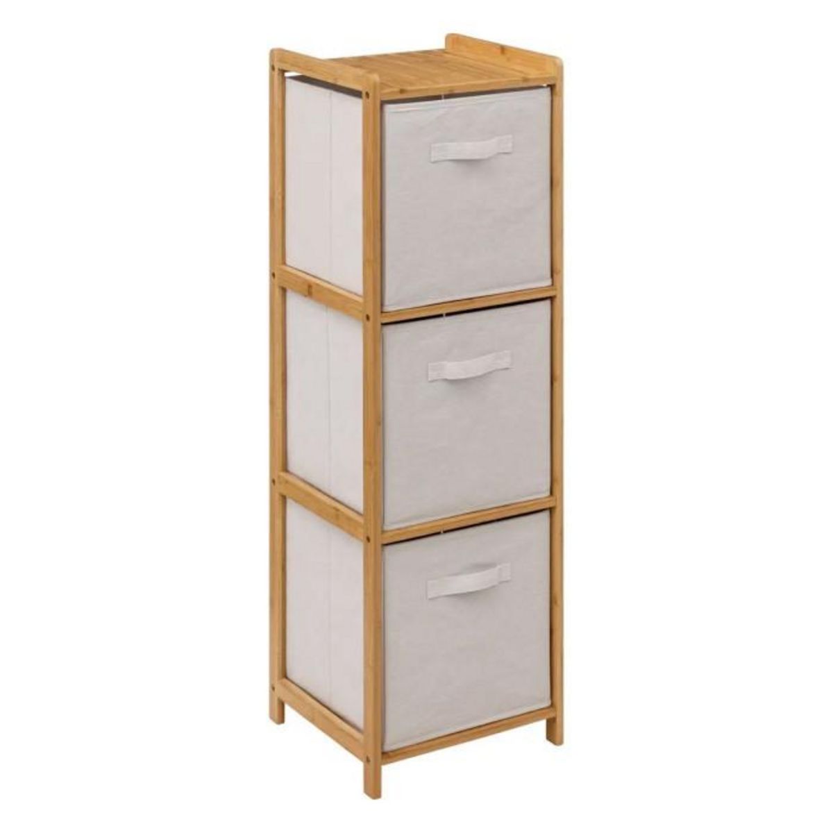 FIVE Étagère 3 Paniers de Rangement  Tidy  109cm Naturel
