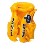 INTEX Gilet de natation bébé jaune Intex Pool School. Coloris disponibles : Jaune
