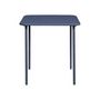 Voir la diapositive 5 : SWEEEK Table de jardin métal 2 places, Amelia 70 x 70cm