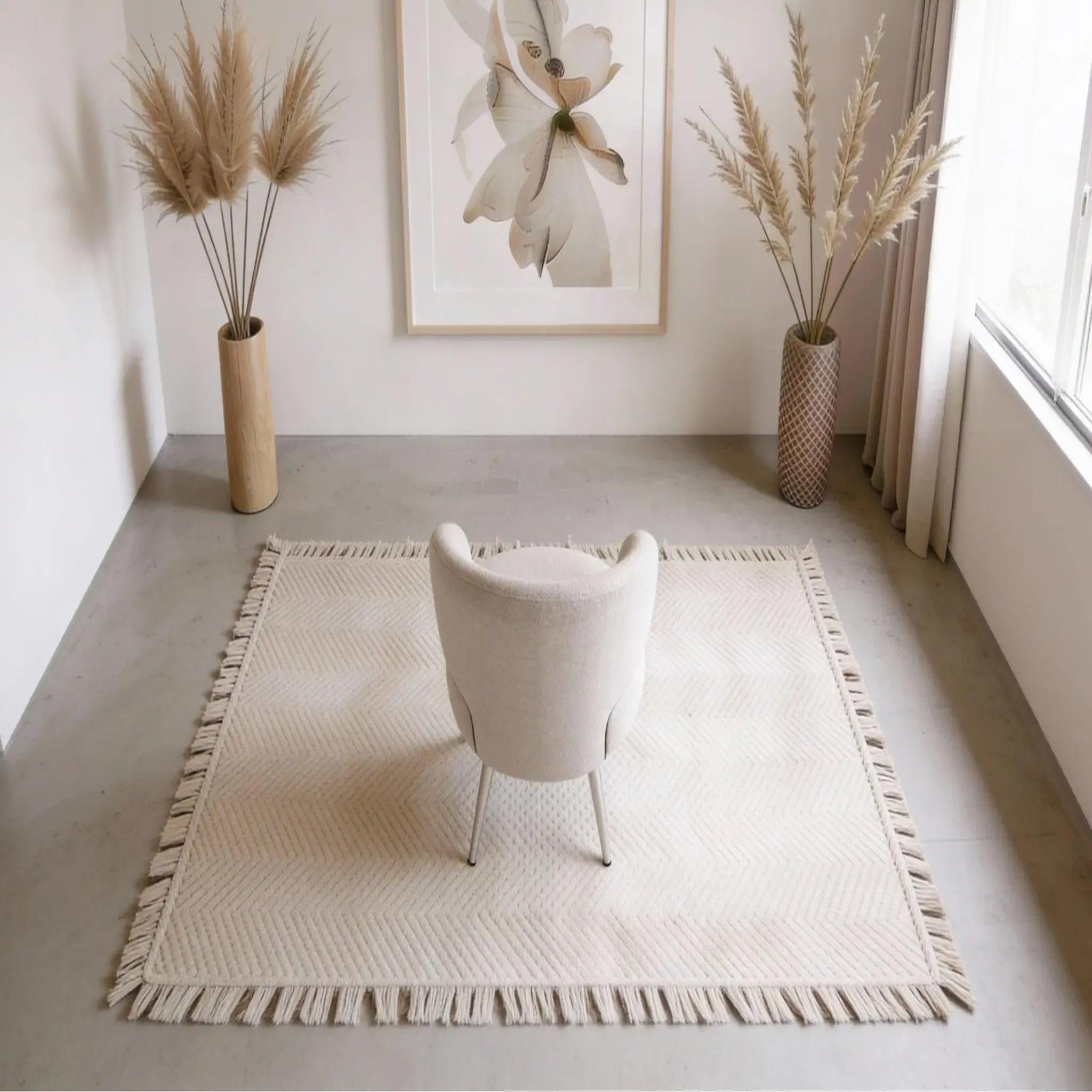 Voir la diapositive 4 : CASANOVA PARIS Yuni - fauteuil pieds en métal - beige