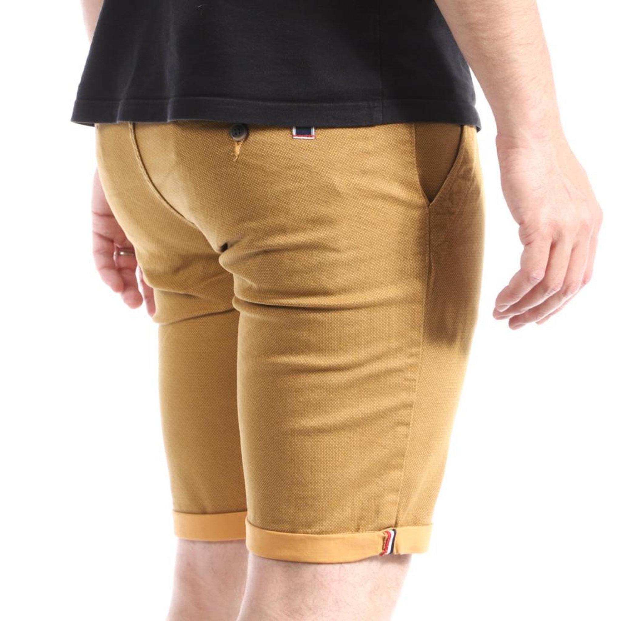 Voir la diapositive 2 : LA MAISON BLAGGIO Short marron homme la maison blaggio varen