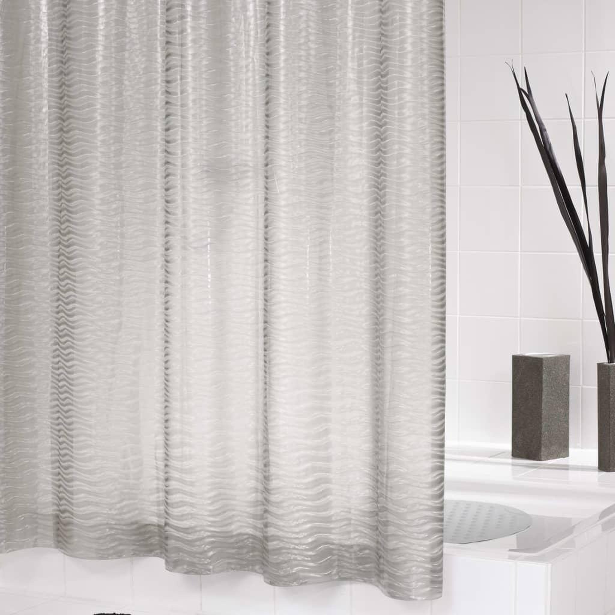 Voir la diapositive 2 : RIDDER RIDDER Rideau de douche Silk 180x200 cm