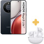 Voir la diapositive 1 : HONOR Smartphone Pack Magic8 Lite Noir 256Go + Earbuds X8i