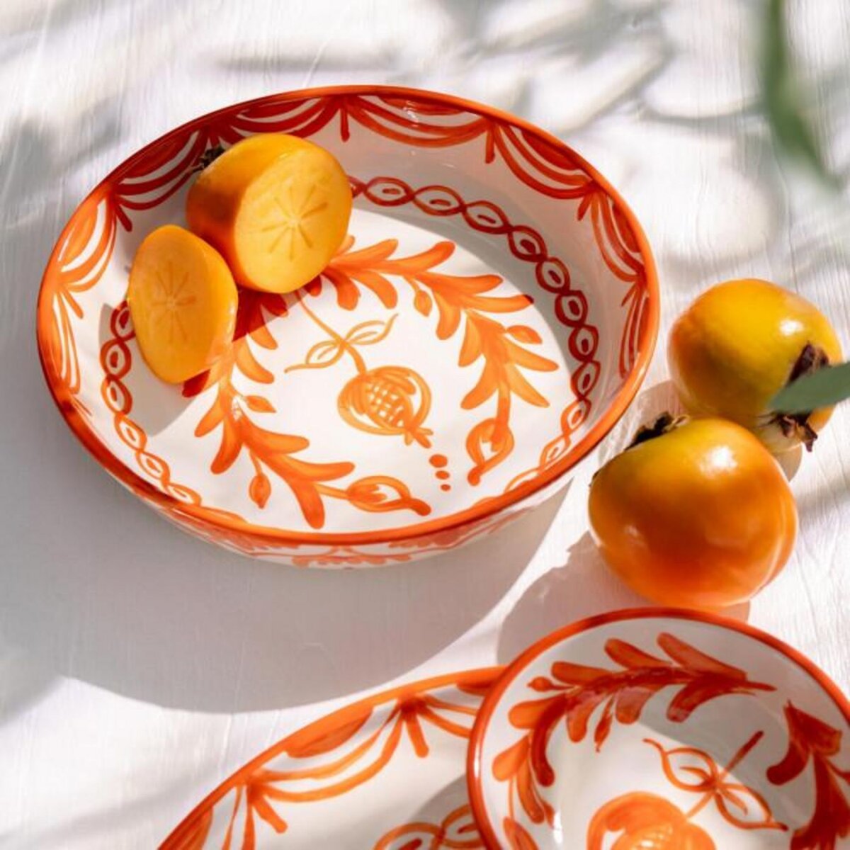 Paris Prix Coupelle Basse en Céramique  Granada  25cm Orange