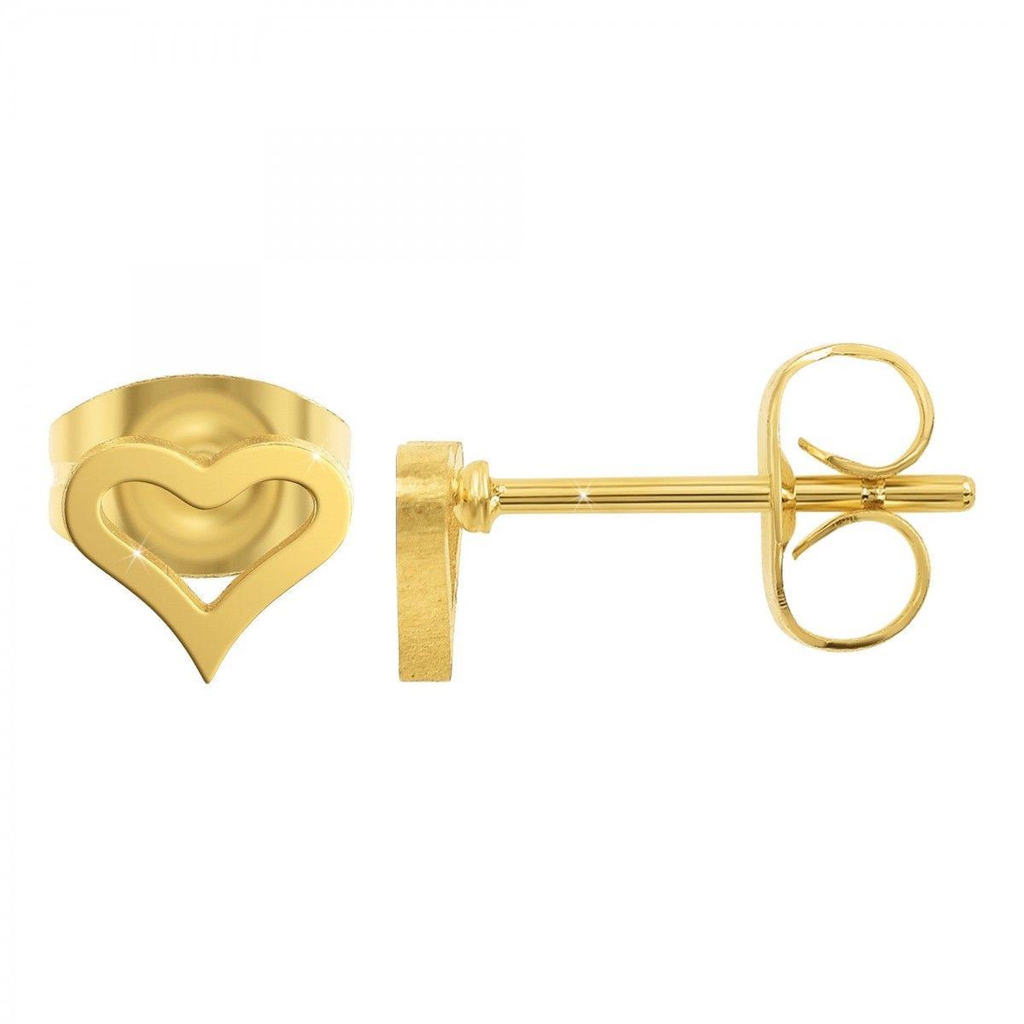 SC BOHEME Boucles d'oreilles coeur par SC Bohème