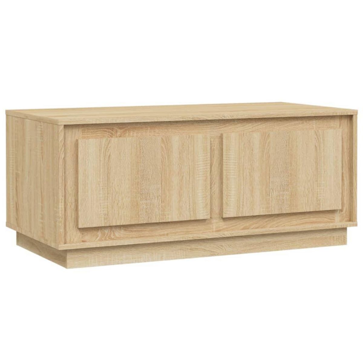 VIDAXL Table basse chene sonoma 102x50x44 cm bois d'ingenierie