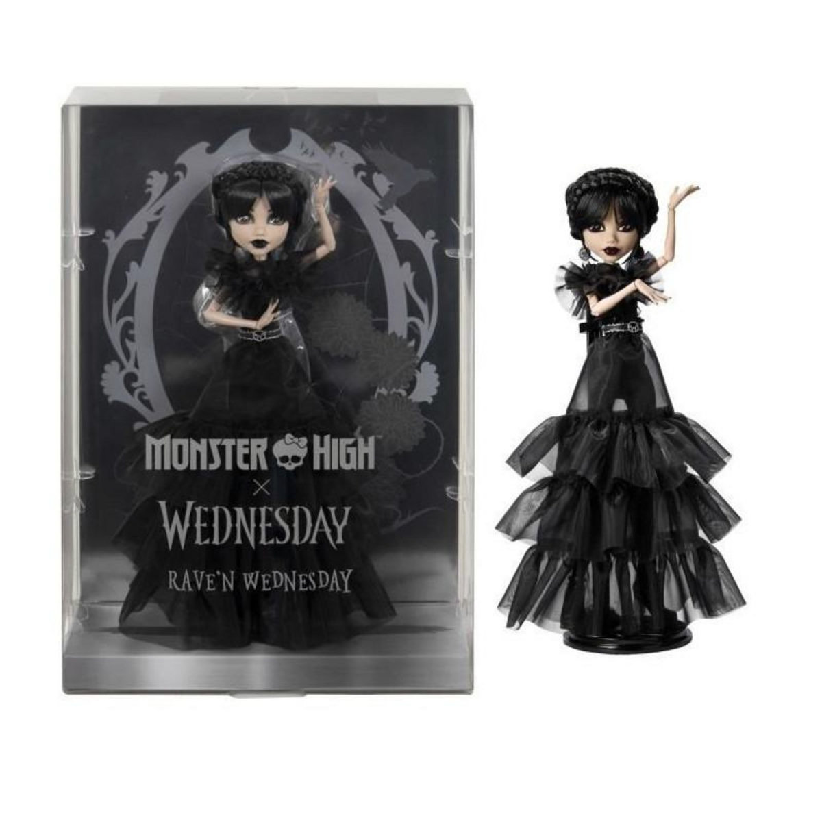 MONSTER HIGH Monster High-Mercredi Addams en Tenue de Bal-Poup?e - Monster High - HXJ03