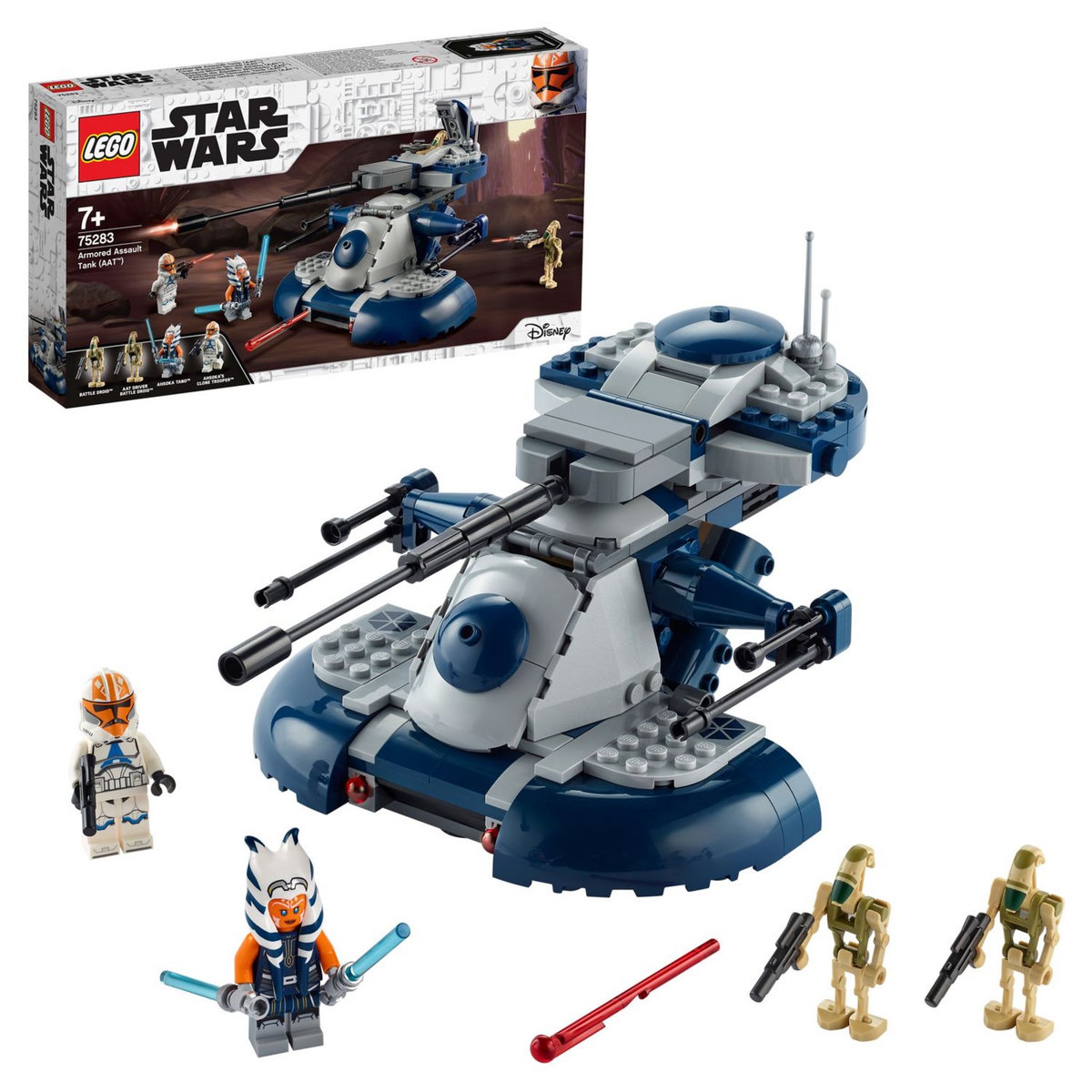 LEGO LEGO Star Wars 75283 Char d'Assaut Blindé (AAT), Jeu de Construction, Minifigurines, Droïdes