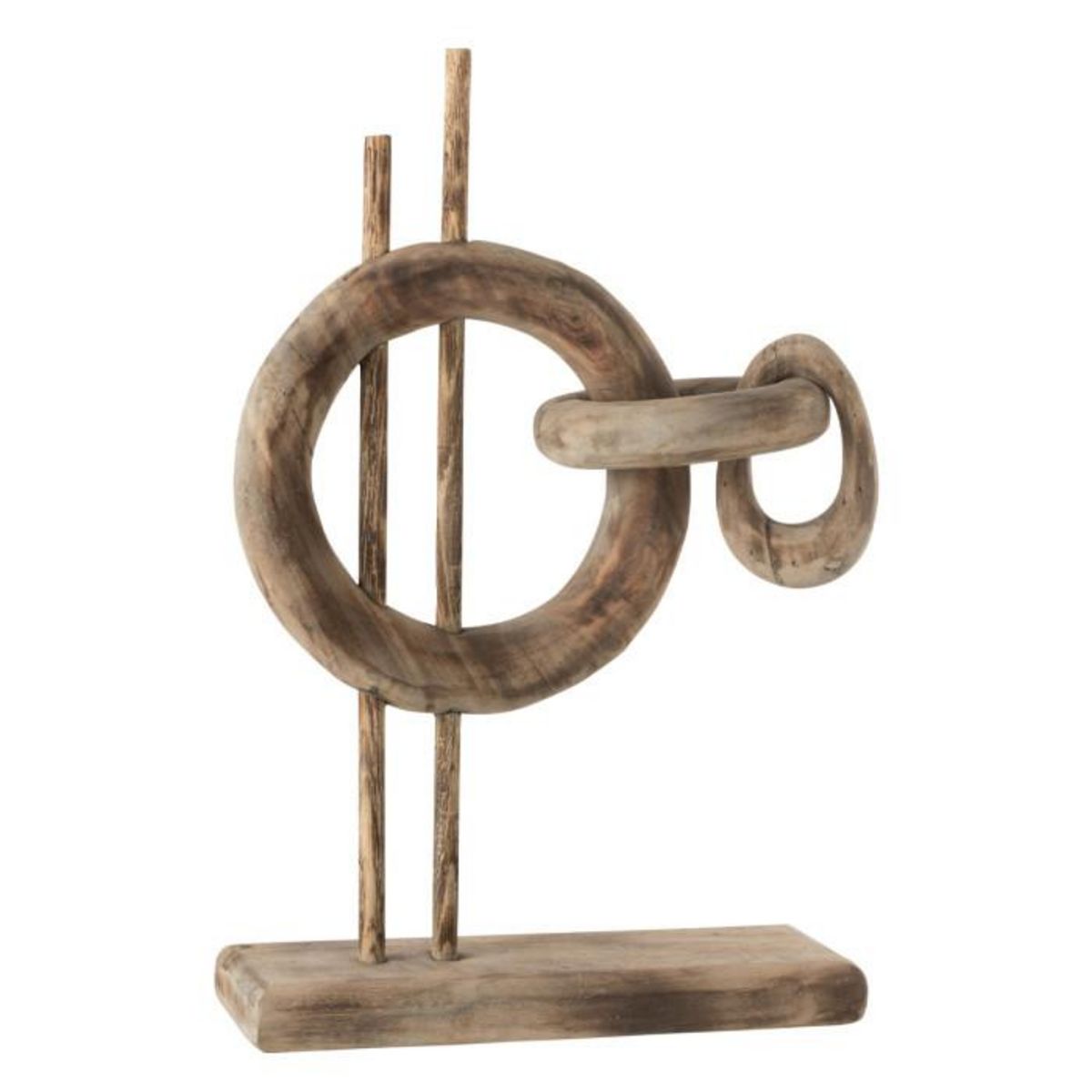 Paris Prix Cercle Horizontal sur Socle  Valeria  62cm Naturel