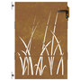 Voir la diapositive 4 : VIDAXL Portail de jardin 85x150 cm acier corten conception d'herbe