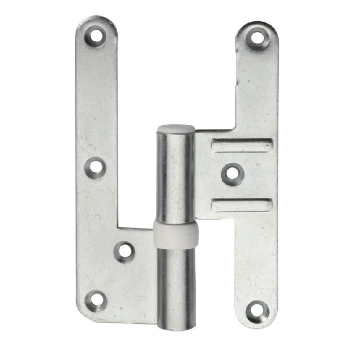 BOURG Lame mâle bois universelle forme en L finition gauche acier zingué MERMIER 627790