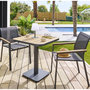 Voir la diapositive 2 : HESPERIDE Table de jardin bistro Tyla en acacia - 4 Places