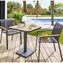 Voir la diapositive 2 : HESPERIDE Table de jardin bistro Tyla en acacia - 4 Places